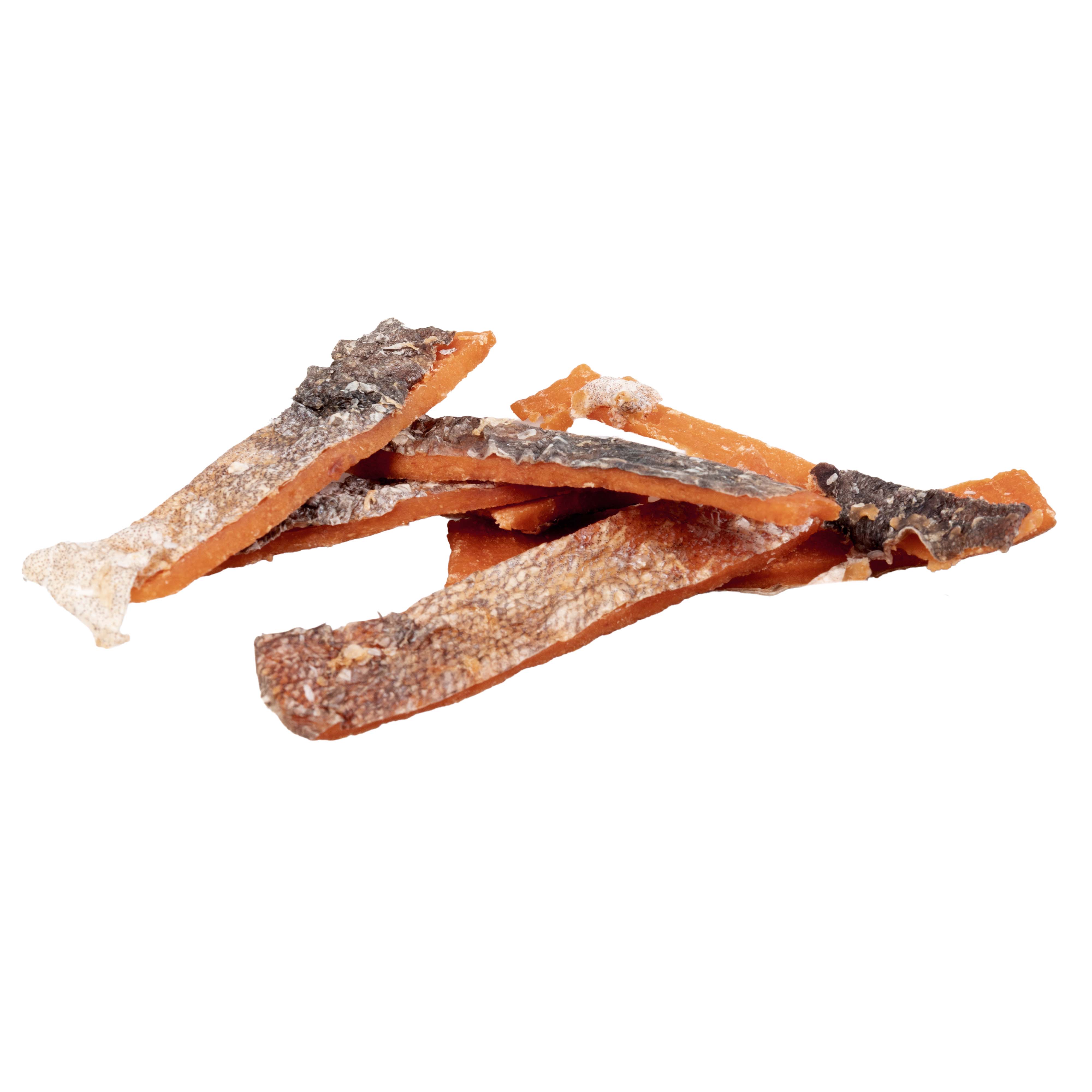 DUVO FISH! TIRAS DE SALMON Y BACALAO 150 GR