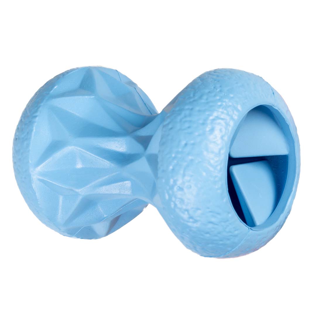 NEW DUVO JUGUETE PERRO GRIPLAY RELOJ DE ARENA AZUL  12 x 8,6 x 8,6 CM