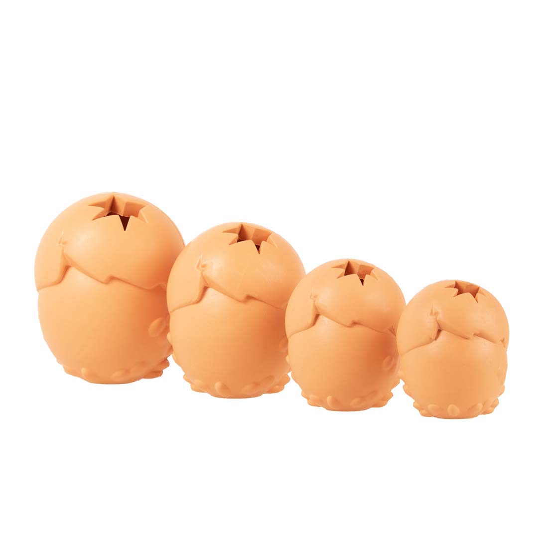 NEW DUVO JUGUETE PERRO GRRRIP IT NARANJA T-M  11 x 9 x 7,5 CM 13-30 KG
