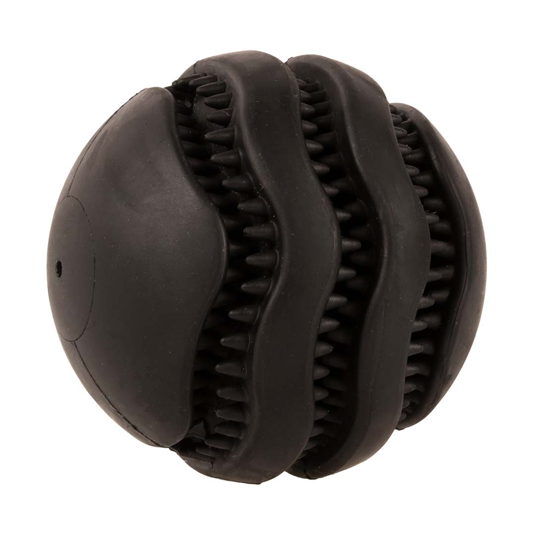 NEW DUVO JUGUETE PERRO NIBBLE ME SPHERE NEGRO T-S  7 x 7 x 7 CM