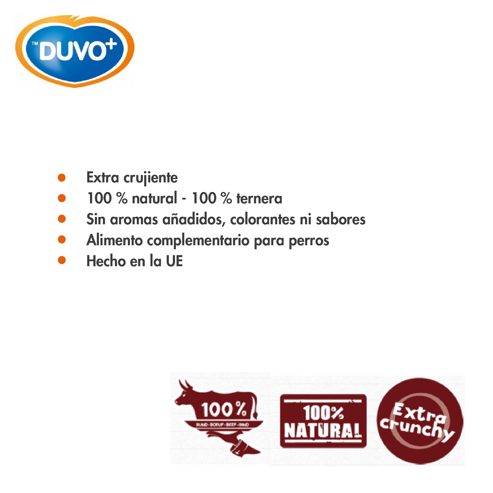 DUVO FARMZ TRAQUEA DE TERNERA 250 GR