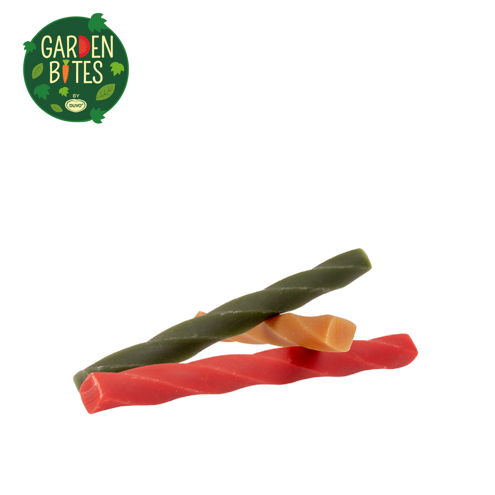 DUVO GARDEN BITES VEGGIE DENTAL TWISTERS