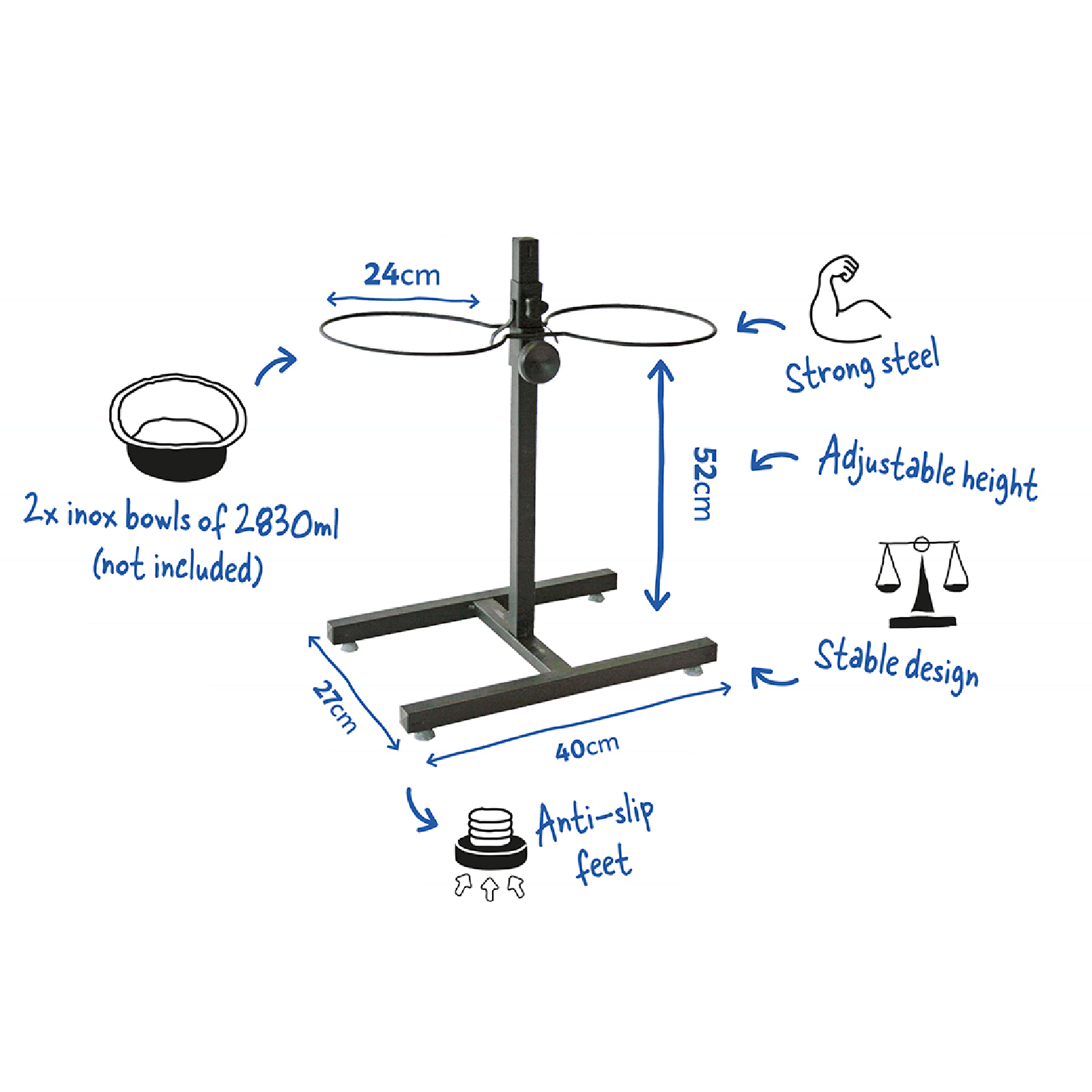 DUVO SOPORTE REGULABLE