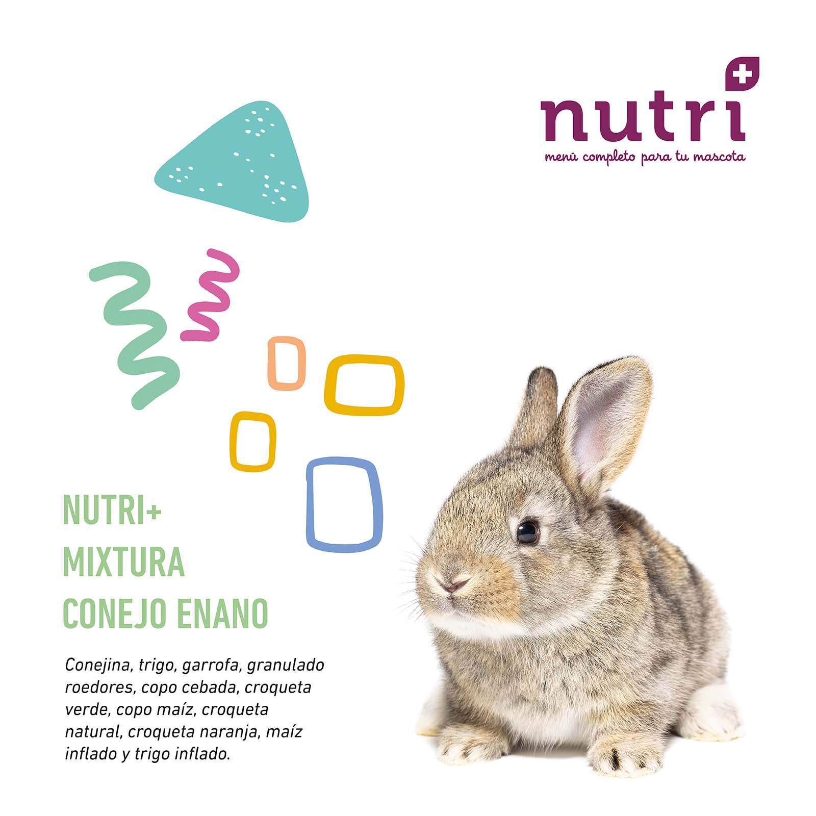 NUTRI+ ROEDORES MIXTURA CONEJO ENANO