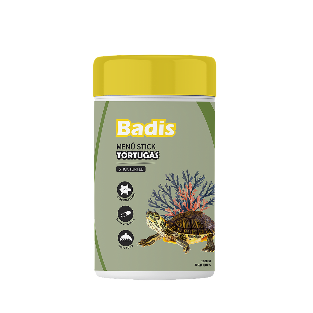 BADIS MENU DE TORTUGAS STICK