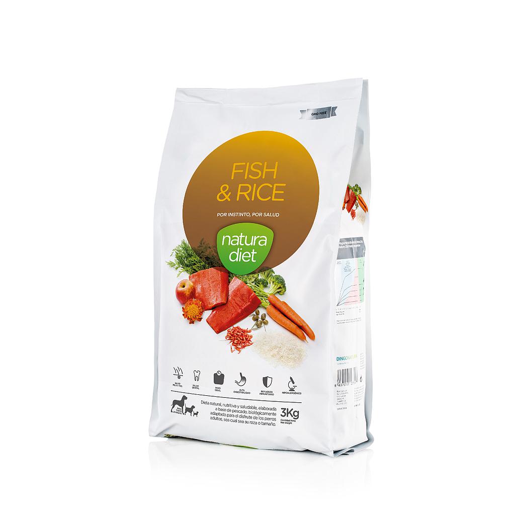 OFERTA DNG NATURA DIET FISH &amp; RICE