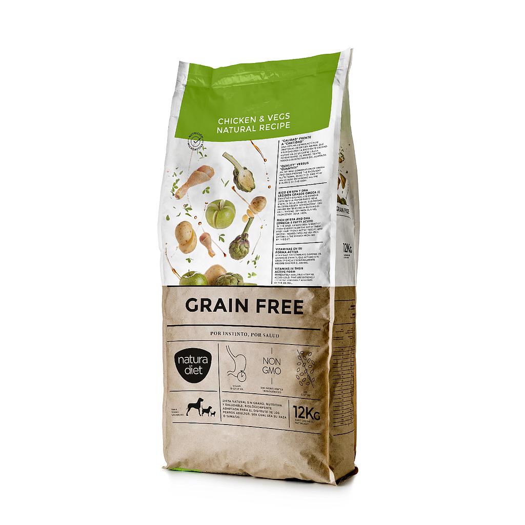 DNG NATURA DIET GRAIN FREE CHICKEN &amp; VEGS