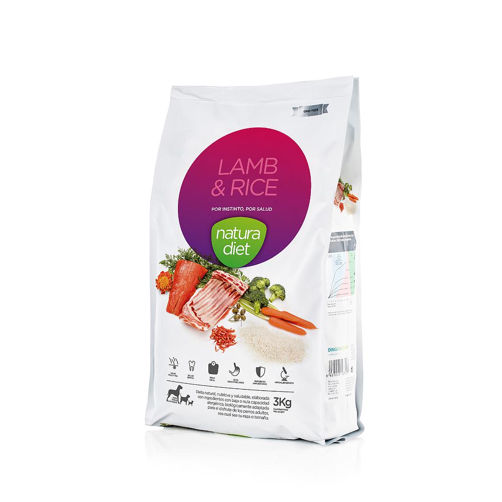 OFERTA DNG NATURA DIET LAMB &amp; RICE