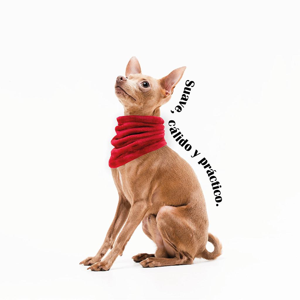 YAGU MODA BUFANDA BRAGA ROJA