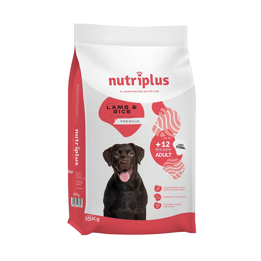 NUTRIPLUS PERROS ADULTO CORDERO