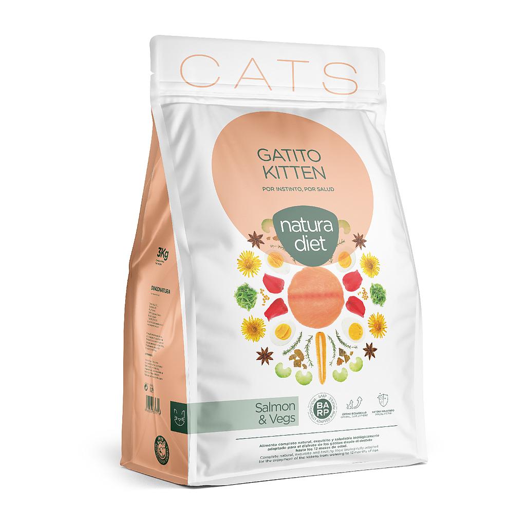 OFERTA DNG NATURA DIET CAT KITTEN SALMON