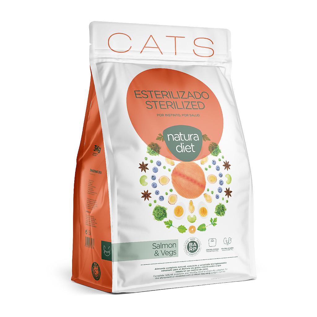 DNG NATURA DIET CAT STERILIZED SALMON