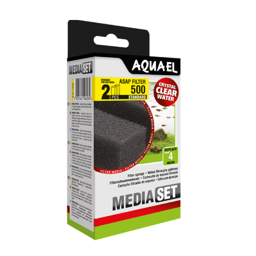 AQUAEL RECAMBIO ESPONJA FILTRO ASAP-500 (2 UNI)