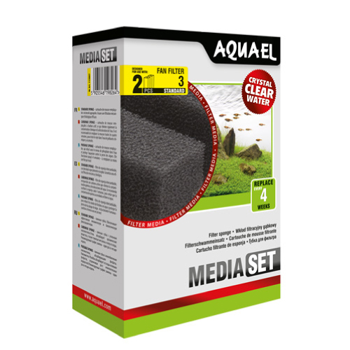 AQUAEL RECAMBIO ESPONJA FILTRO FAN-3-PLUS (2 UNI)