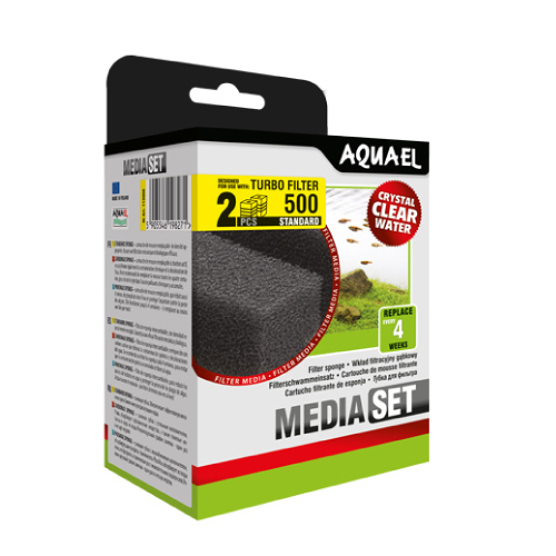 AQUAEL RECAMBIO ESPONJA FILTRO TURBO-500 (2 UNI)
