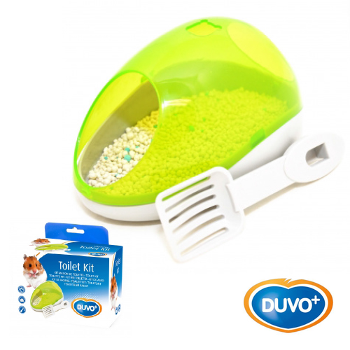 DUVO BAÑO PARA HAMSTER ( 15 x 9 x 9 CM )