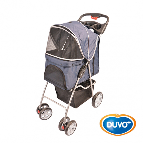 DUVO CARRITO DE PASEO 4 RUEDAS 80 x 46 x 100 CM MAX 15 KG
