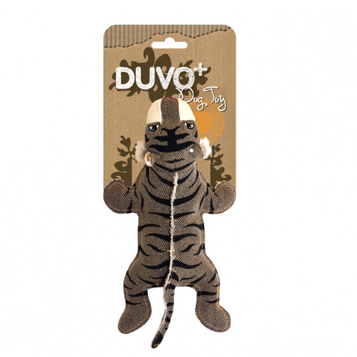 DUVO JUGUETE PERRO LONA TIGRE 32 x 18 x 10 CM