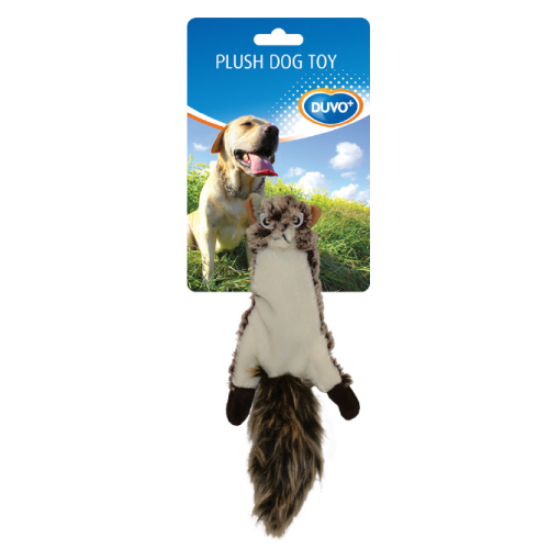 DUVO JUGUETE PERRO PELUCHE ARDILLA PEQUEÑO 35 x 7 x 1,5 CM