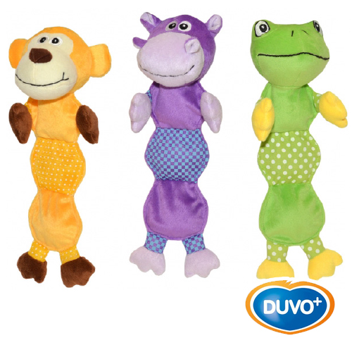 DUVO JUGUETE PERRO PELUCHE SURTIDO CUERPOS 18.5 X 15 X 8 CM  FDS