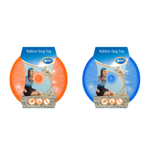 DUVO JUGUETE PERRO TPR FRISBEE CON LUZ 20 CM