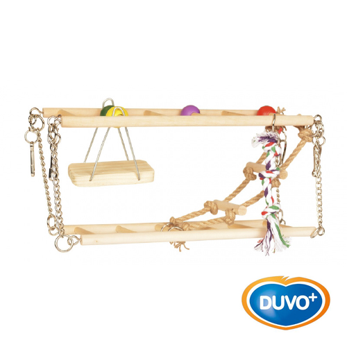 DUVO PARQUE MADERA HAMSTER 27 x 16 x 10 CM