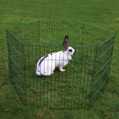 DUVO PARQUE METALICO ROEDORES 6 PANELES 60 x 60 CM