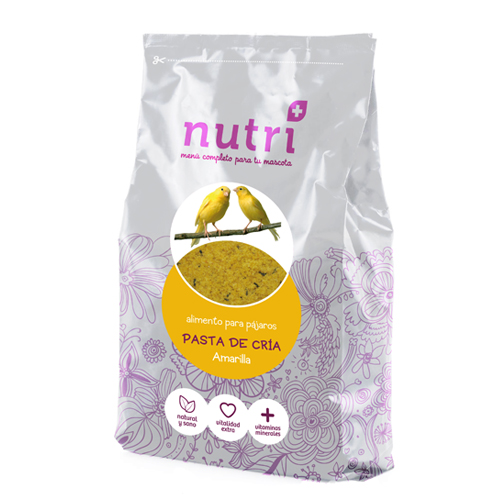 NUTRIPLUS PASTA DE CRIA AMARILLA BOLSA 1 KG. aprox. FDS