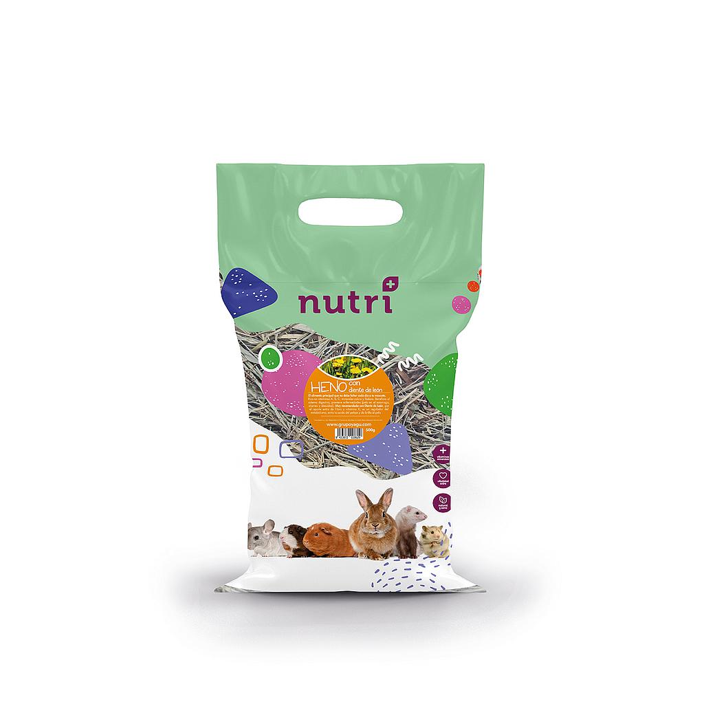 NUTRI+ HENO CON DIENTE DE LEON 500 GR