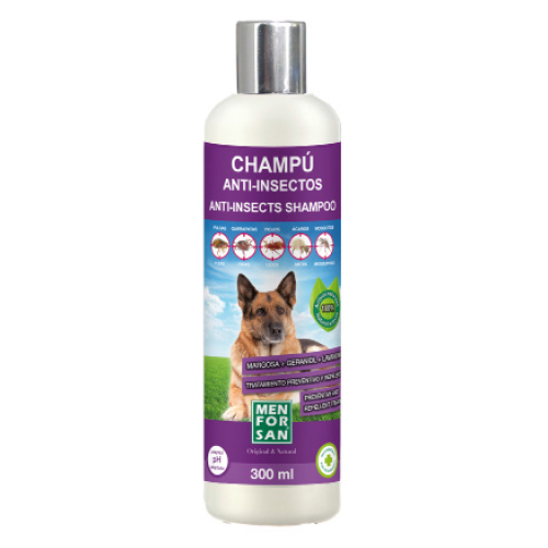 OUTLET MF CHAMPU PERROS ANTI-INSECTOS 300 ML