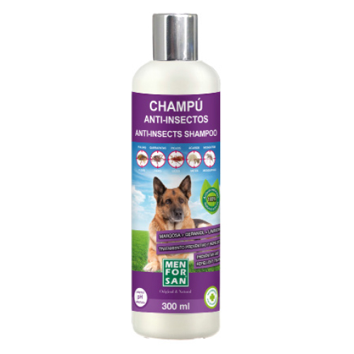 OFERTA MF CHAMPU PERROS ANTI-INSECTOS 300 ML