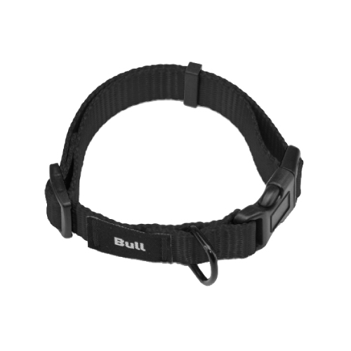 BULL COLLAR LISO NEGRO
