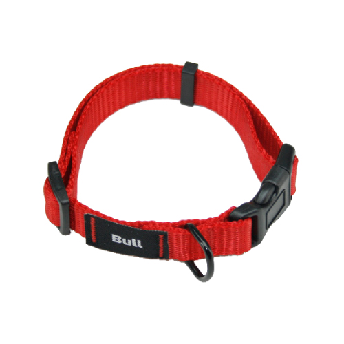 BULL COLLAR LISO ROJO