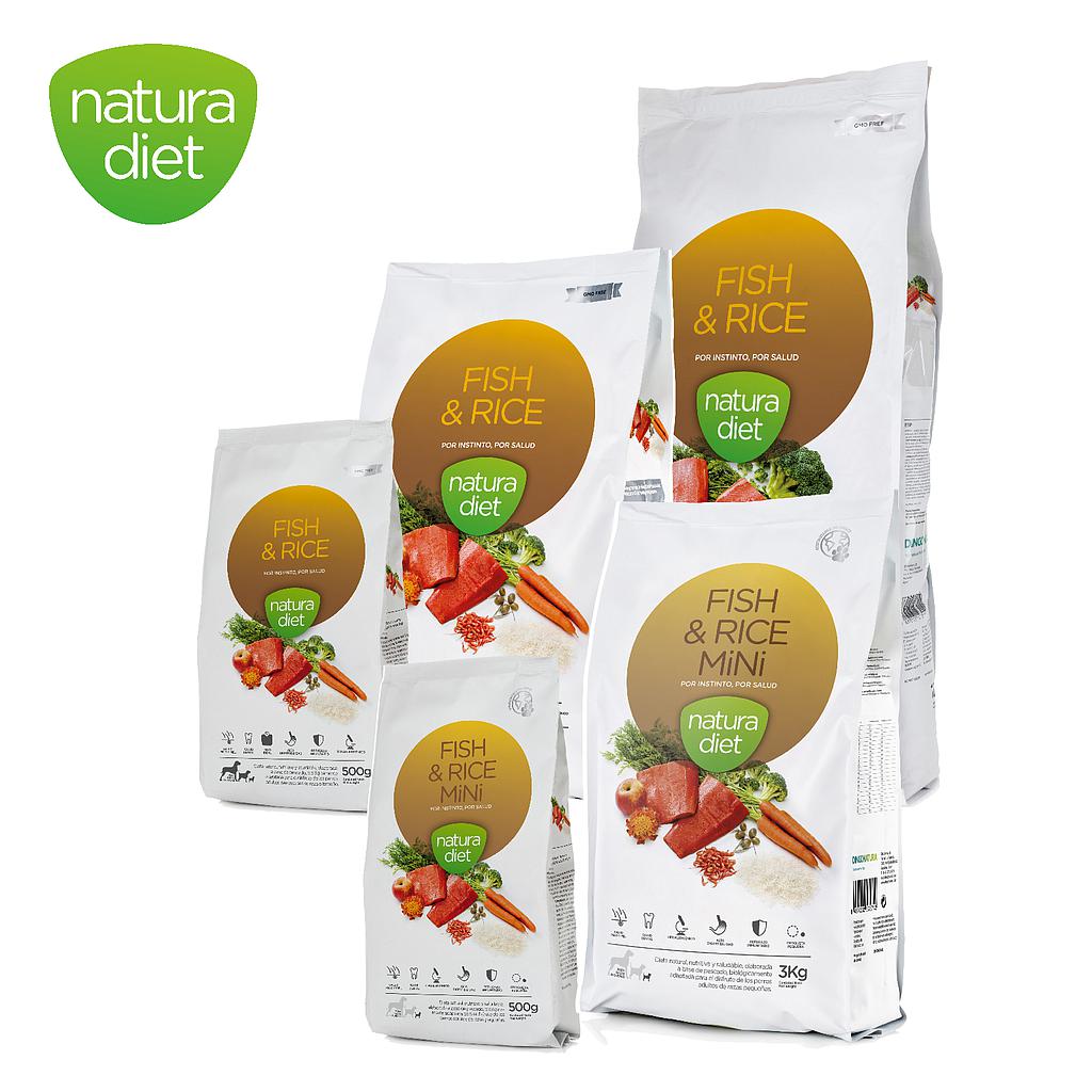 OFERTA DNG NATURA DIET FISH &amp; RICE