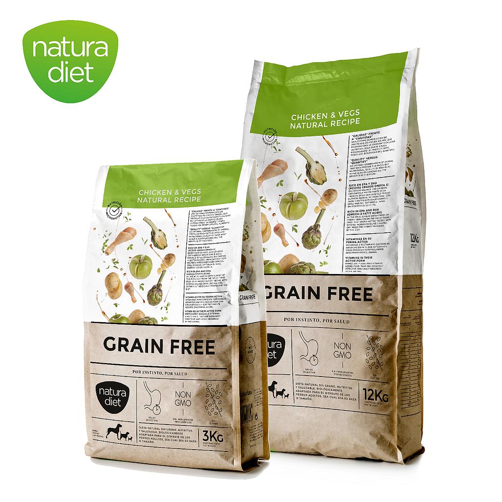 DNG NATURA DIET GRAIN FREE CHICKEN &amp; VEGS