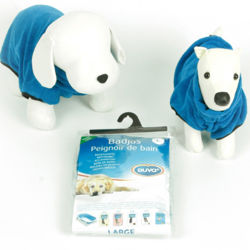 OFERTA DUVO ALBORNOZ PERRO MICROFIBRA AZUL