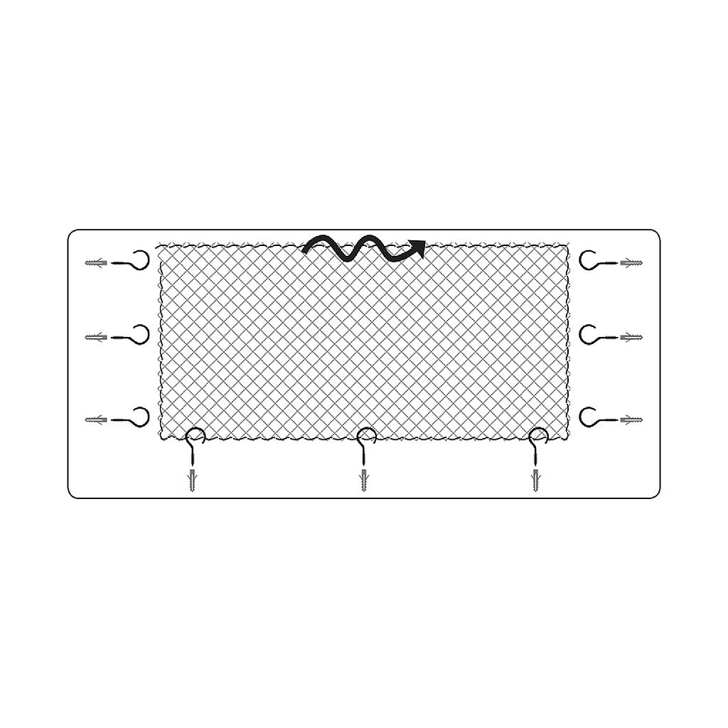 DUVO RED PARA BALCONES