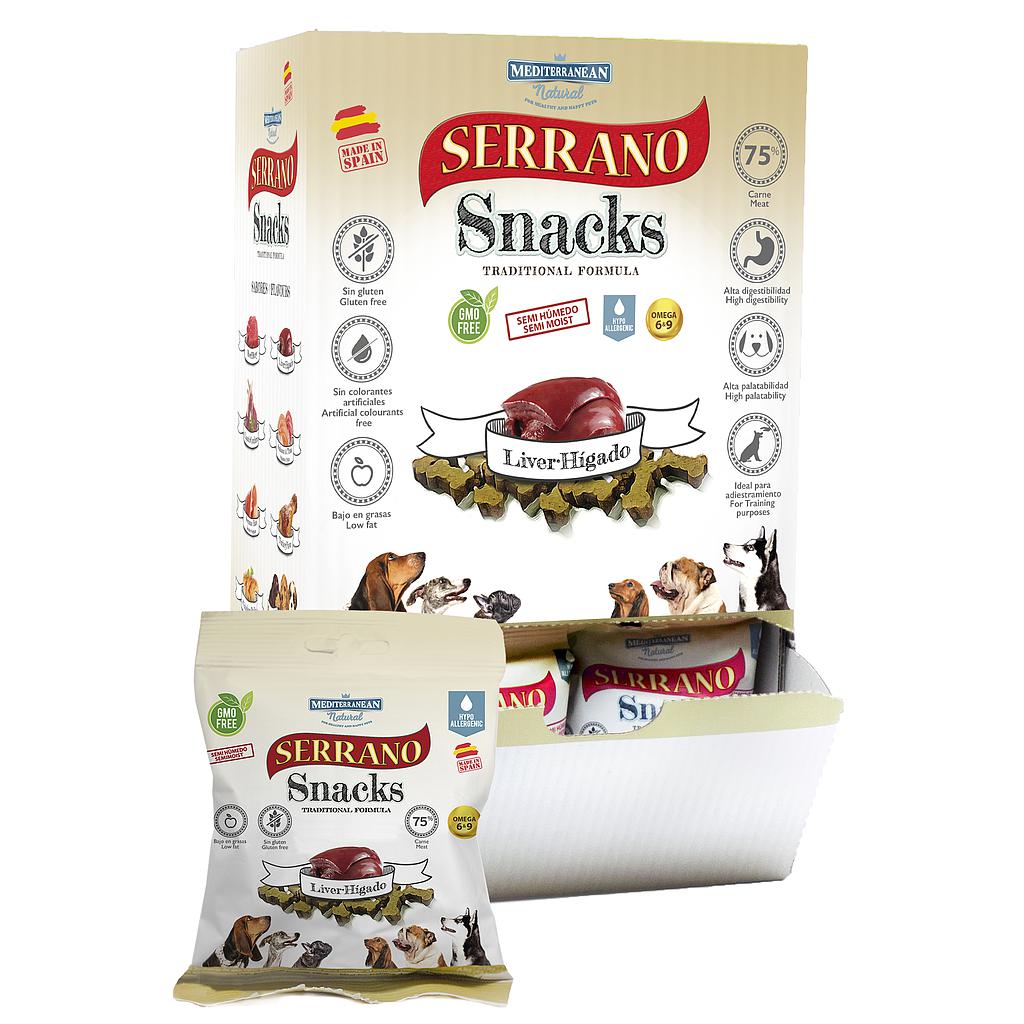 MDT SERRANO SNACK PERROS HIGADO 85 GR