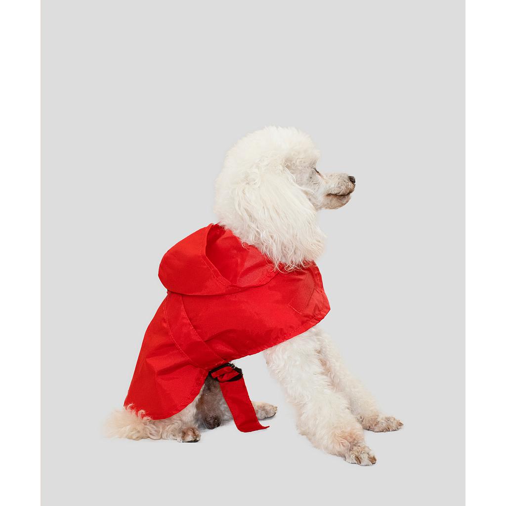 MI&amp;DOG IMPERMEABLE COLOR ROJO