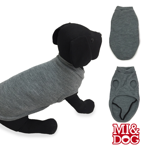 OFERTA MI&amp;DOG JERSEY LISO GRIS