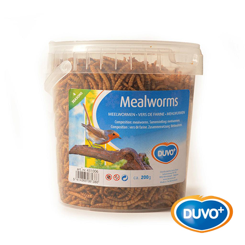 DUVO CUBO GUSANOS DESHIDRATADOS 1 L 200 GR