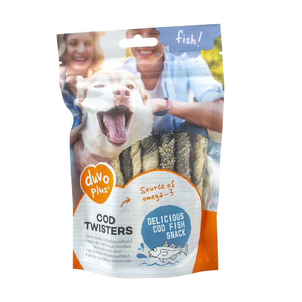 OFERTA DUVO FISH BOLSA TWISTERS DE BACALAO 100 GR