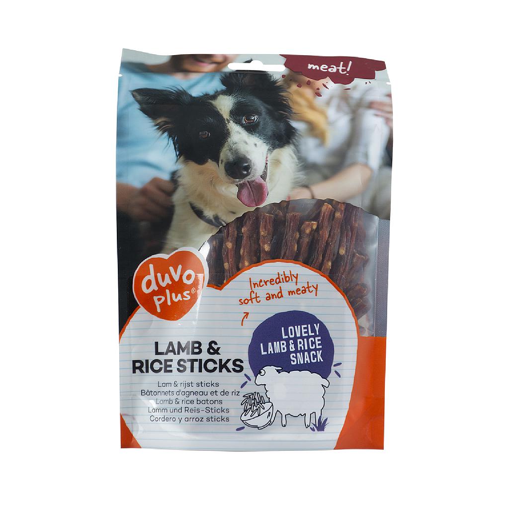 OFERTA DUVO MEAT STICKS DE CORDERO Y ARROZ BOLSA 80 GR