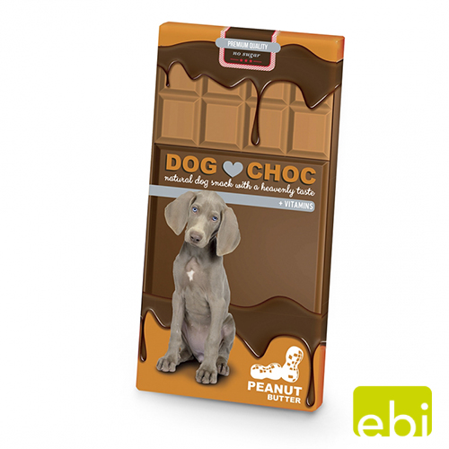 EBI DOG CHOC MANTEQUILLA DE CACAHUETE 100 GR
