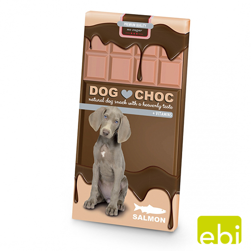 DUVO DOG CHOC SALMON 100 GR
