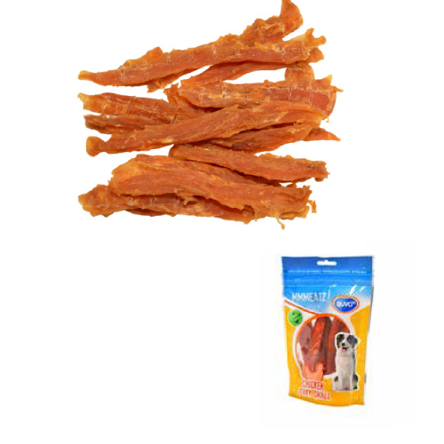 DUVO SNACK PECHUGAS POLLO CORTAS