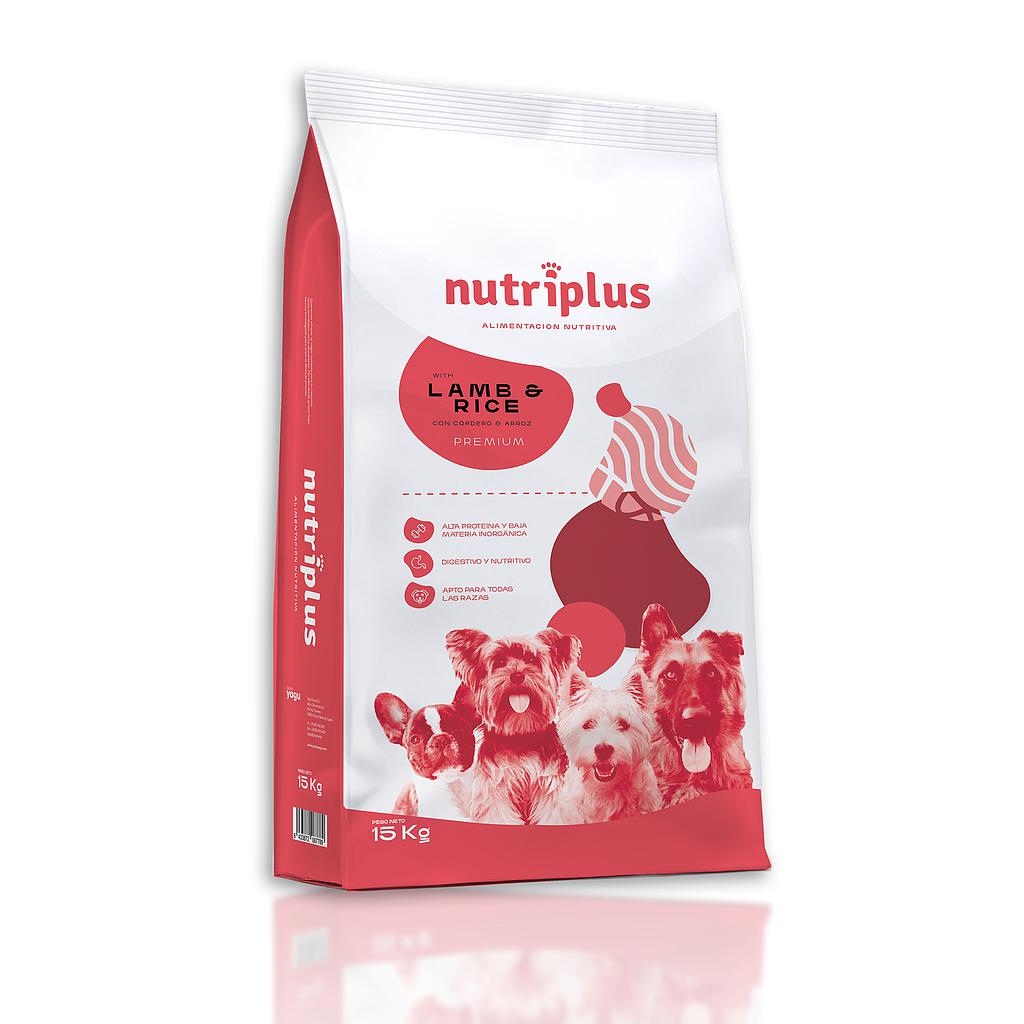NUTRIPLUS PERROS ADULTO CORDERO