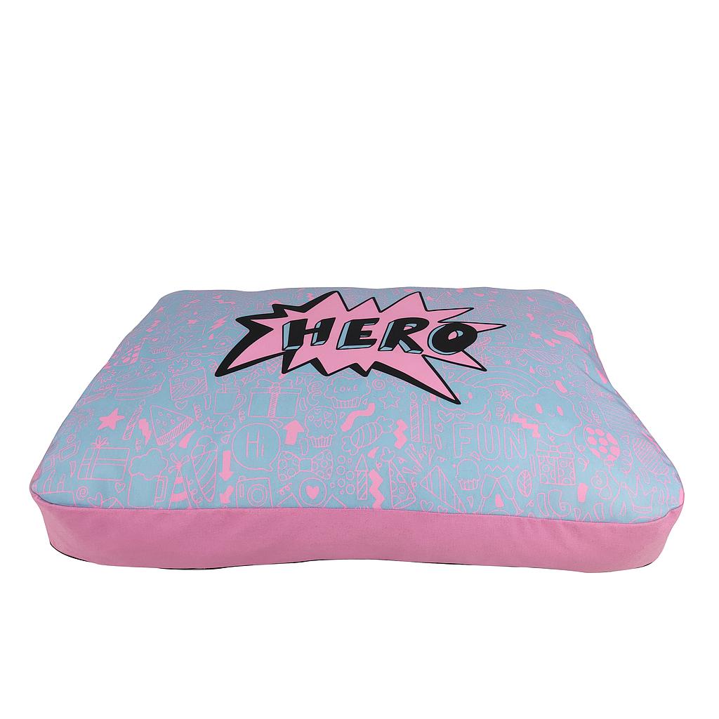 OUTLET YAGU COLCHON HAPPY HERO PINK T-2  101 x 70 x 22 CM