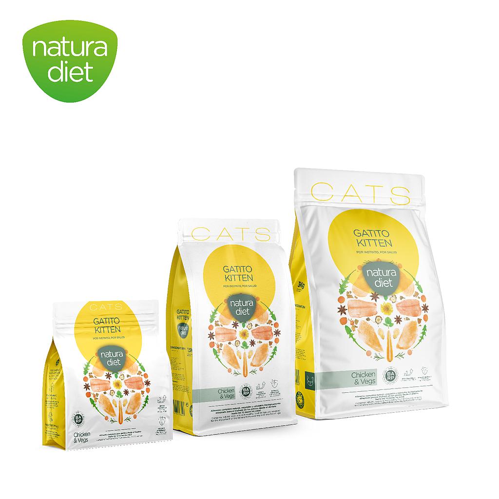 OFERTA DNG NATURA DIET CAT KITTEN CHICKEN