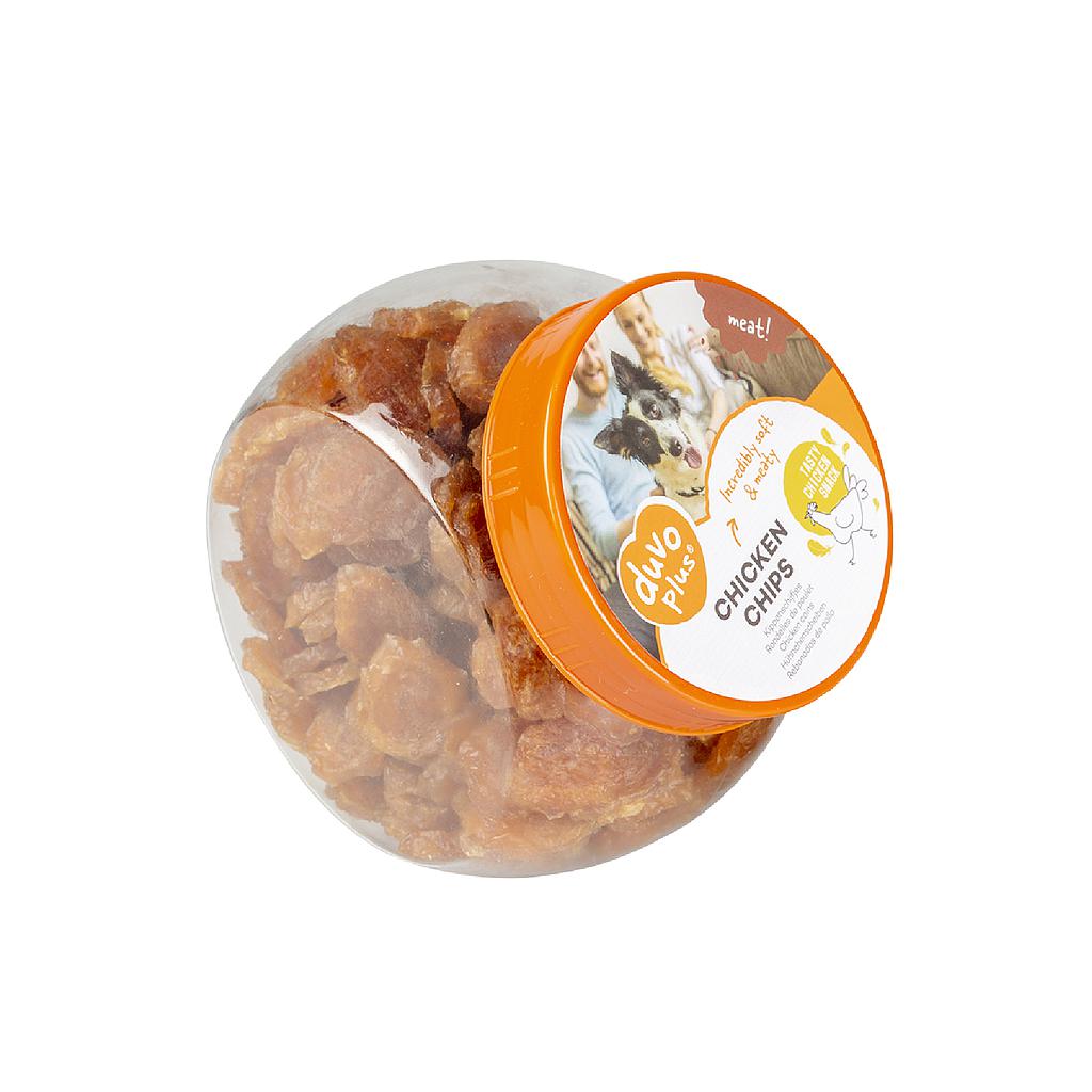 OFERTA DUVO MEAT CHIPS DE POLLO BOTE 500 GR